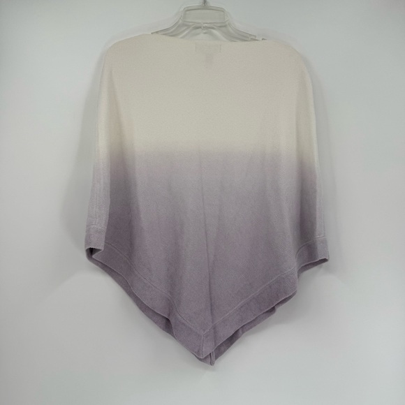 Barefoot Dreams CozyChic Ultra Lite Breeze Poncho Ombre Soft Violet One Size - Picture 6 of 7